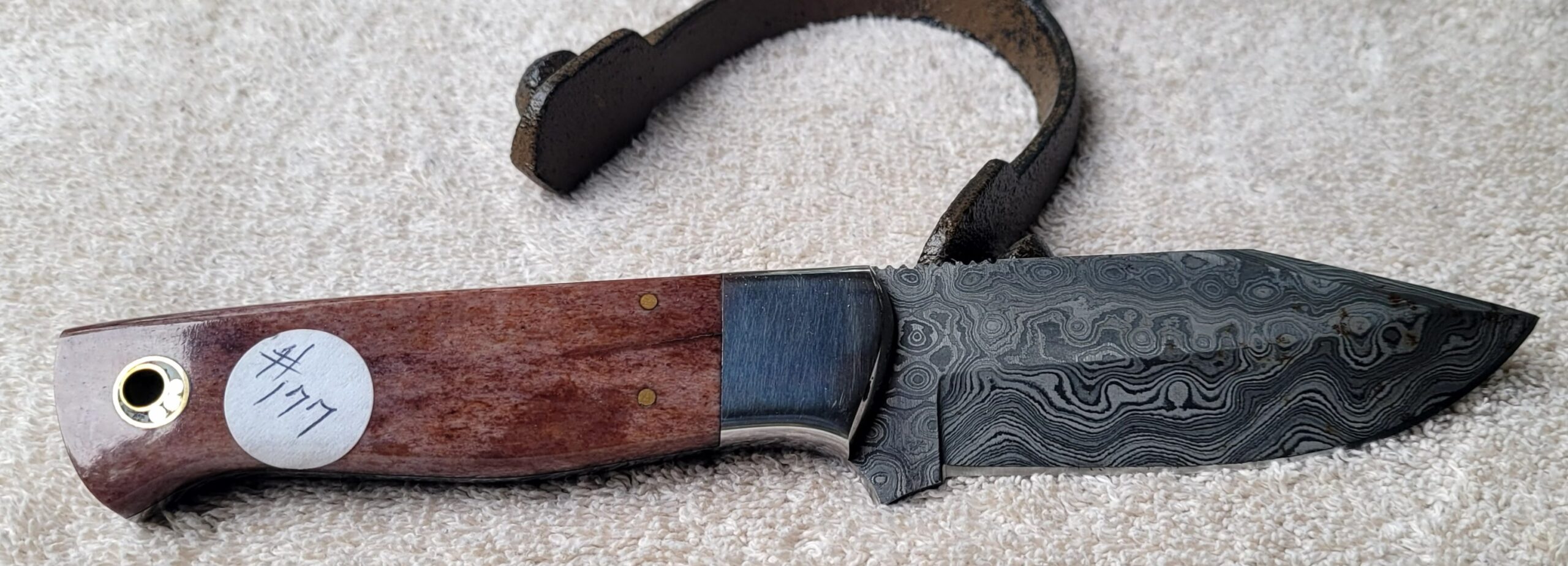 Skinner w/giraffe bone handle (#177) - Image 2