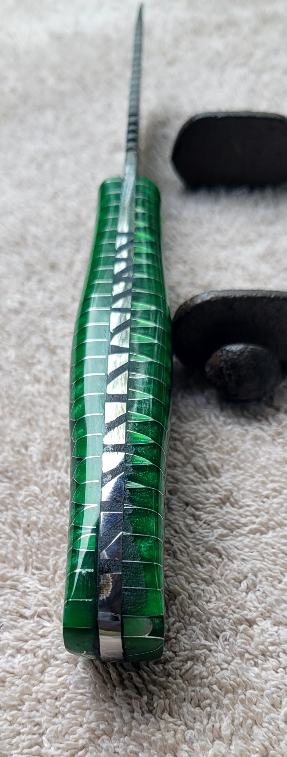 Skinner w/mosaic patterned blade (#338) - Image 3